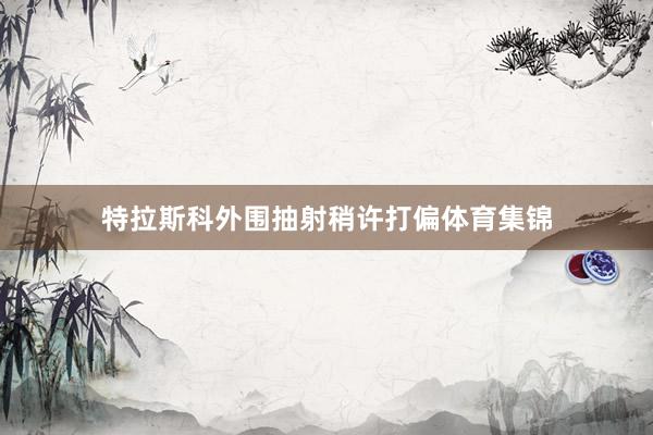 特拉斯科外围抽射稍许打偏体育集锦