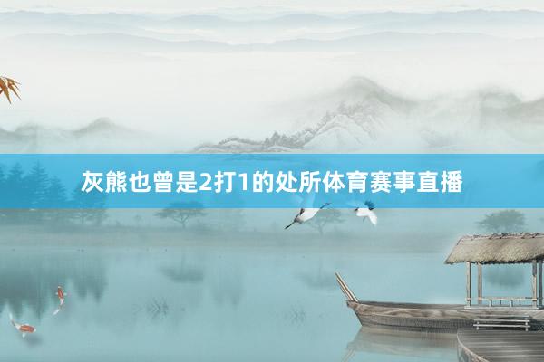 灰熊也曾是2打1的处所体育赛事直播