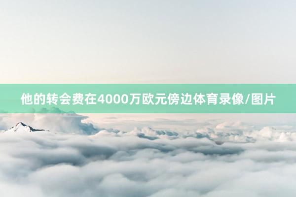 他的转会费在4000万欧元傍边体育录像/图片