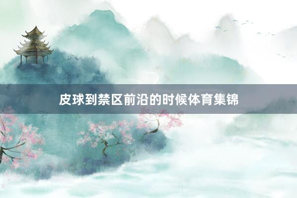 皮球到禁区前沿的时候体育集锦