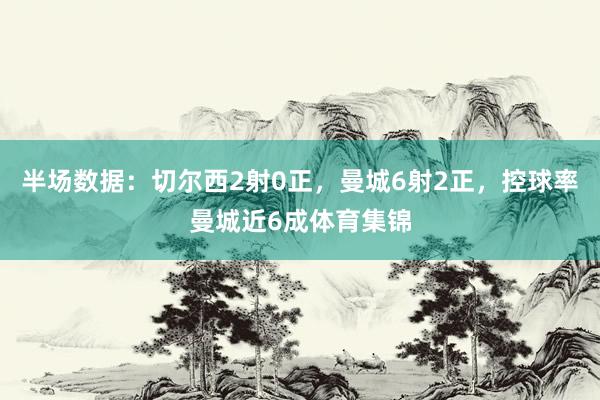半场数据：切尔西2射0正，曼城6射2正，控球率曼城近6成体育集锦