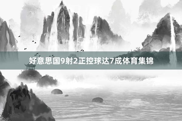 好意思国9射2正控球达7成体育集锦
